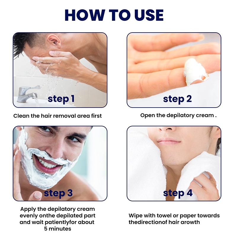 Kem Tẩy Lông Vĩnh Viễn Cho Nam Giới