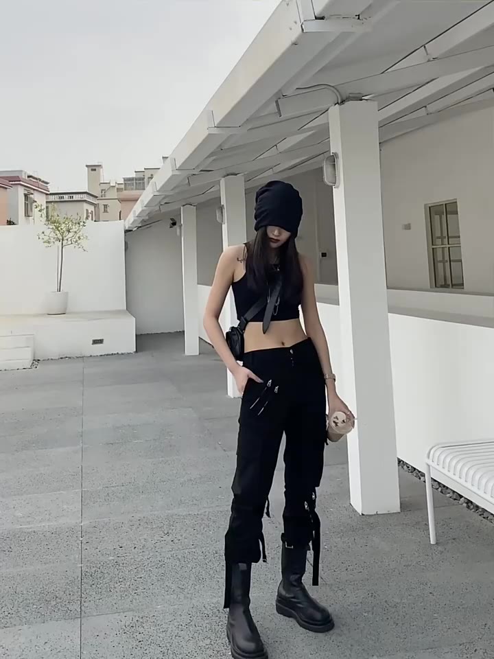 Quần túi hộp unisex cargo pants thời trang hiphop quần thể thao nam dài trẻ tuổi oversize quần túi hộp nam | BigBuy360 - bigbuy360.vn