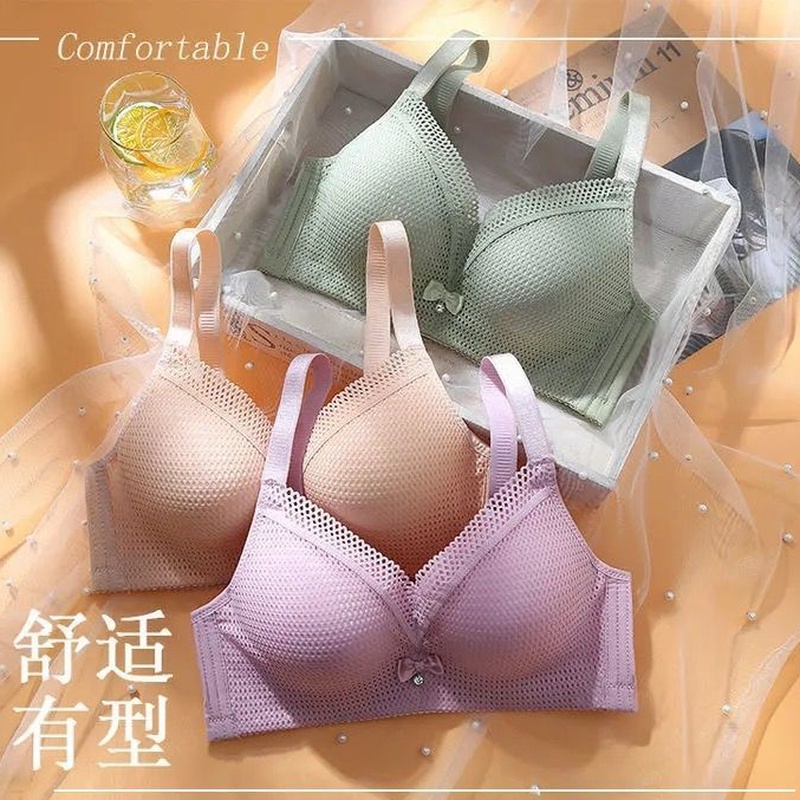 Áo Lót Nâng Ngực Không Gọng Thoải Mái Dành Cho Nữ