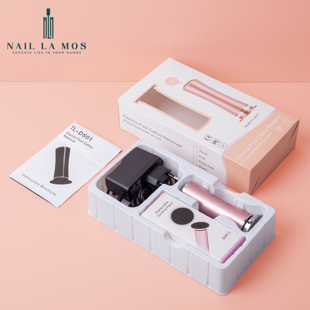 Máy chà gót chân TL-DS01 chính hãng  - Máy mài gót chân chuyên dụng ngành Nails, Spa, Thẩm mỹ