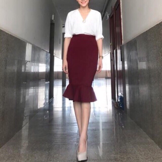 (Có size đại eo 95cm) CHÂN VÁY ĐUÔI CÁ SIZE ĐẠI - CHÂN VÁY ĐUÔI CÁ NỮ THUN ĐẸP - CHÂN VÁY ĐUÔI CÁ BIG SIZE | BigBuy360 - bigbuy360.vn