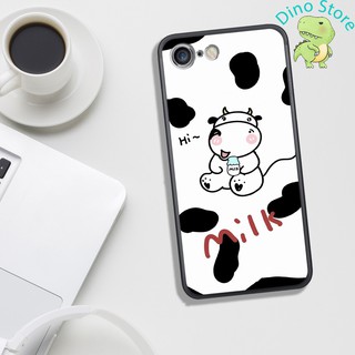 [Free Thêm Tên/Ngày Sinh/SĐT] ỐP LƯNG IP6 PLUS/10 SE ,  IN HÌNH KHỦNG LONG NGỘ NGHĨNH VÀ CUTE