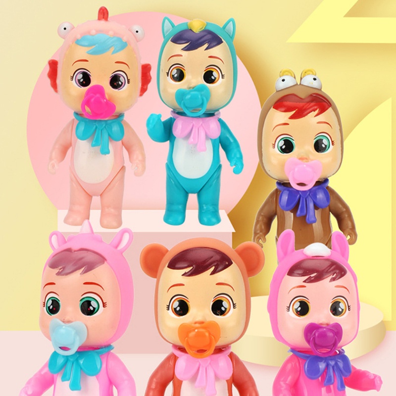 Set 6 Món Đồ Chơi Uống Nước Mini Cho Nhà Búp Bê