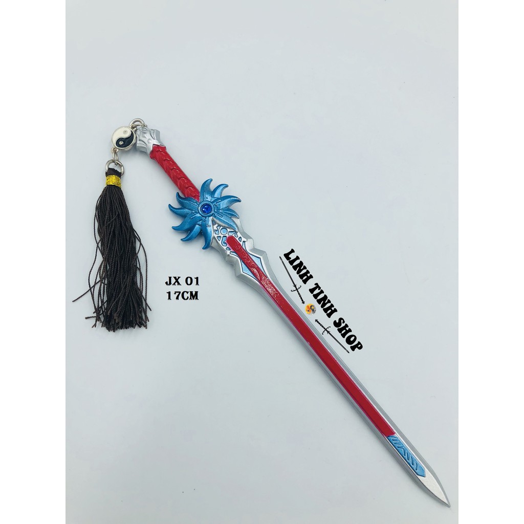 Móc khóa kiếm JX3 - Kiếm Tam 17 cm