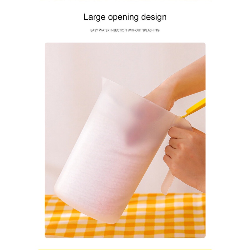 ONLY HOUSE Ấm Đun Nước Lạnh Bằng Nhựa Chịu Nhiệt Độ Cao Hình Vịt Vàng Nhỏ Phong Cách