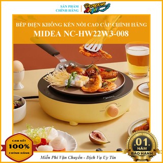 [Hỏa tốc 1H+ Chính hãng12th] Bếp điện hồng ngoại MIDEA MC-HW22W3-008 màu vàng nội địa Trung cao cấp bảo hành 12 tháng