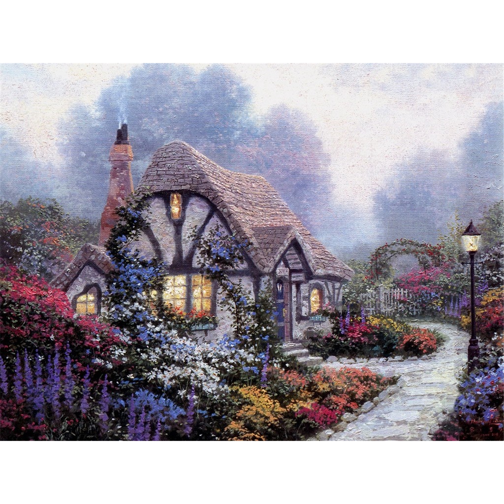 Bộ Đồ Chơi Ghép Hình 500 Mảnh Hình Tranh Phong Cảnh Động Vật Dành Cho Người Lớn Và Trẻ Em