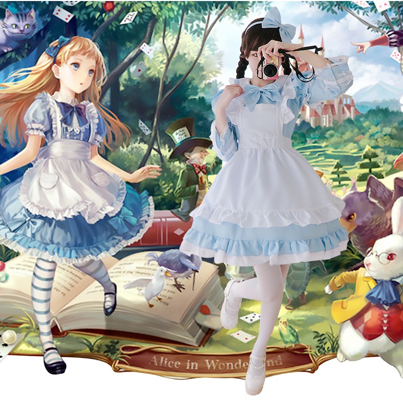 Trang phục Cosplay Alice ở xứ sở thần tiên