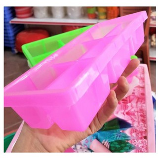 Khay đá tủ lạnh, khay làm đá 6 viên loại to hàng có bảo hành