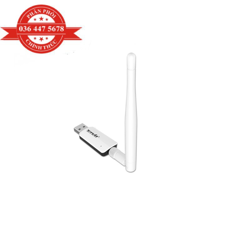 BH 3 năm) Thiết bị thu WIFI 300M TENDA U1 - cổng USB