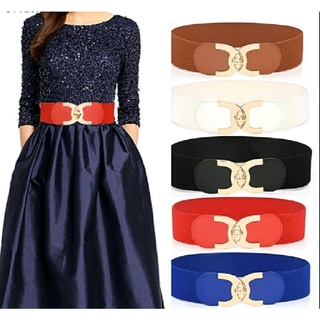 Thắt lưng nữ dây nịt nữ  đai váy bản to 6cm