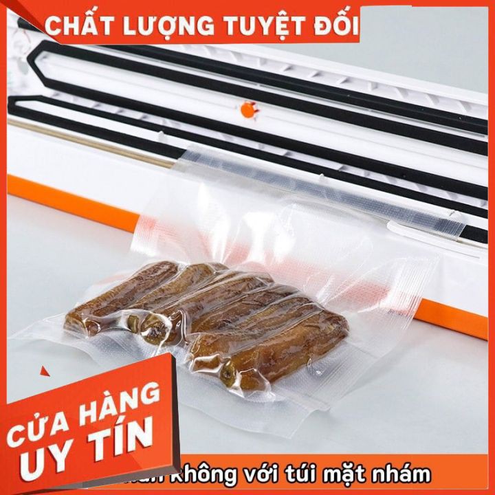 máy hút chân không, máy hút chân không thực phẩm mini kiêm hàn miệng túi