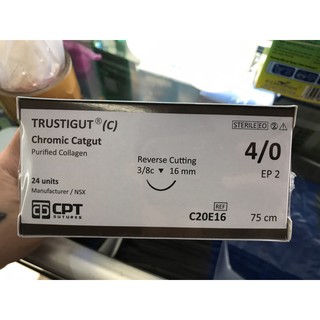 Chỉ catgut cpt 4/0