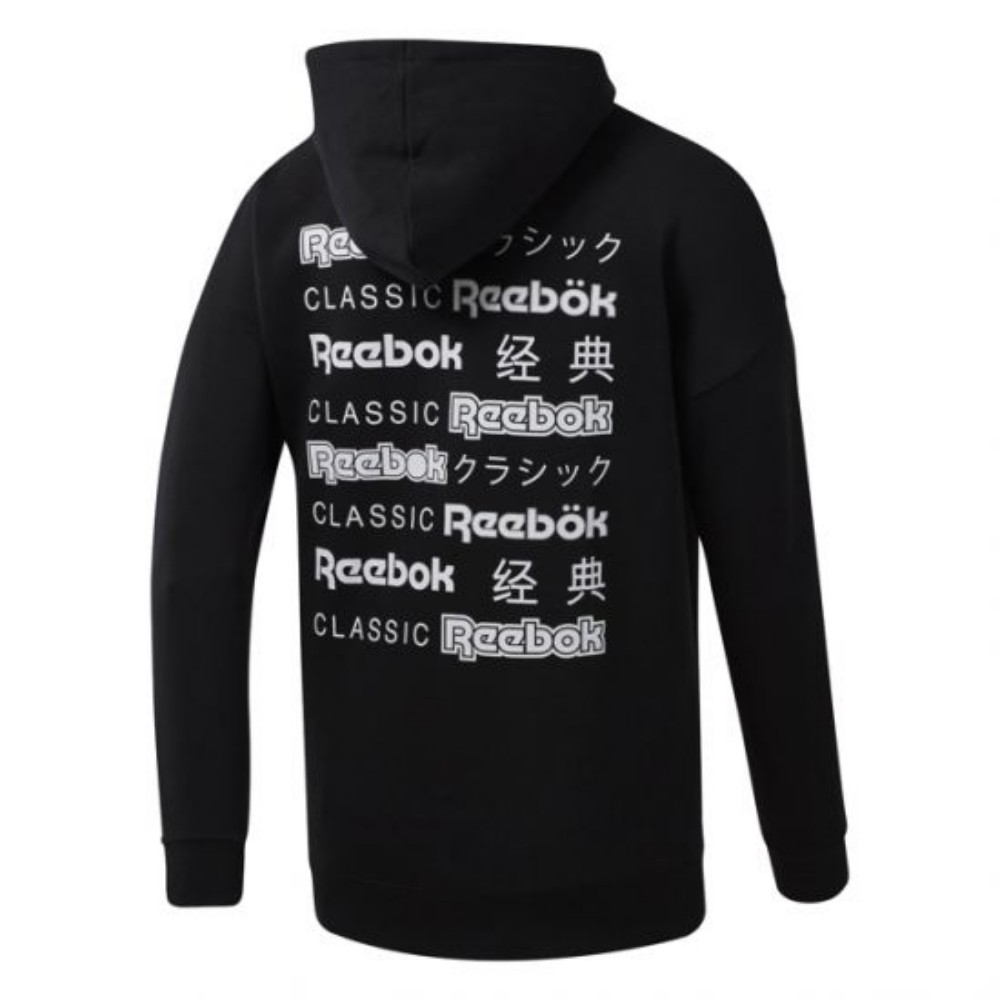 Áo Khoác Thể Thao Nam Reebok Classic Cl Itl Graphic Fz Hoodie EA3604