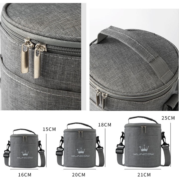 Hộp đựng thức ăn Văn phòng Combo 3 size tiện ích Shalla ER12