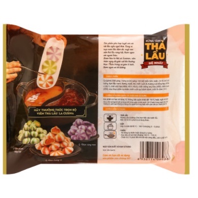 Viên Thả Lẩu LaCusina - Vị Trứng cá [500g] - Giòn thơm ngon | BigBuy360 - bigbuy360.vn