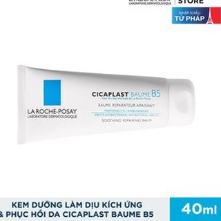 [Nhập khẩu] Kem Dưỡng La Roche-Posay Làm Dịu, Hỗ Trợ Phục Hồi Da 40ml Cicaplast Baume B5 Soothing Repairing Balm