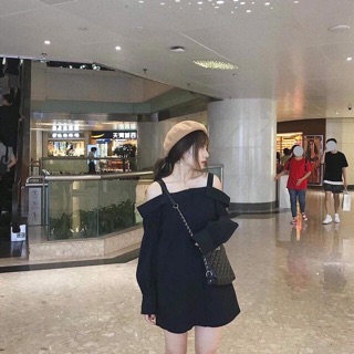 🎀Áo Trễ Vai Giấu Quần