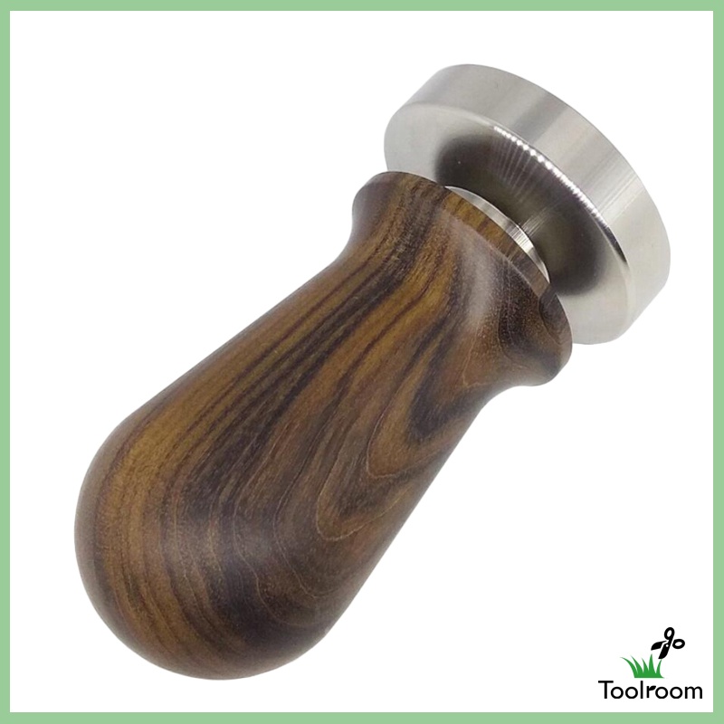 Toolroom Stainless Steel Coffee Tamper Cafe Home Coffee Bean Press Tool Espresso