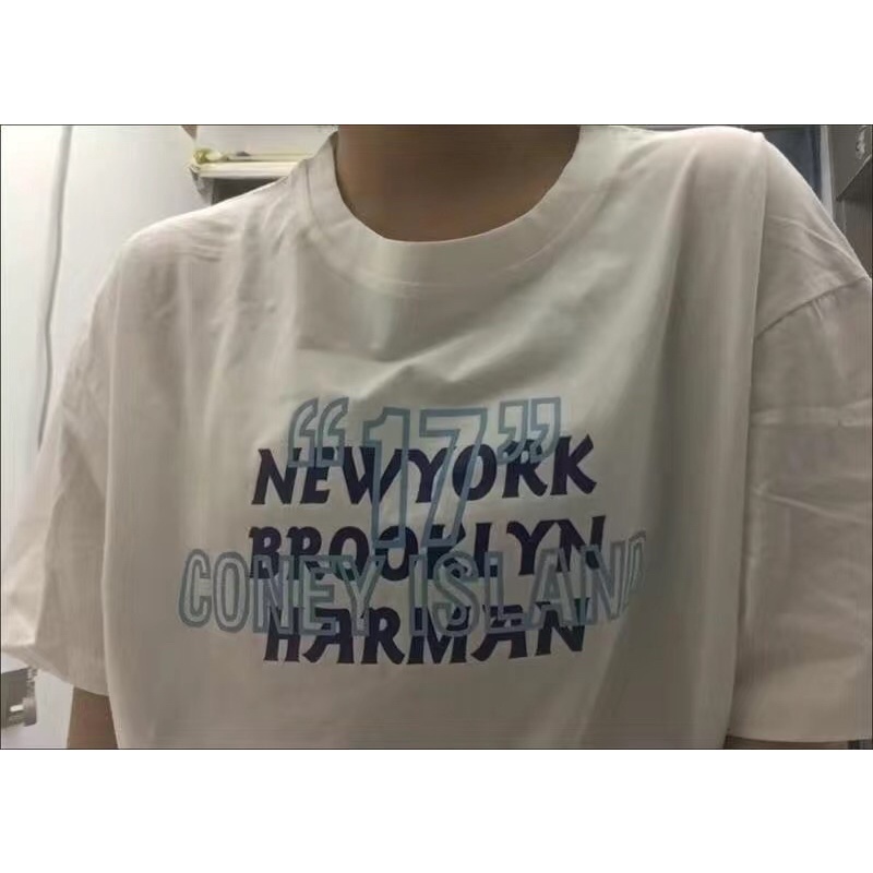 ÁO THUN COTTON - ÁO PHÔNG NEWYORK UZZLANG (KÈM HÌNH THẬT)