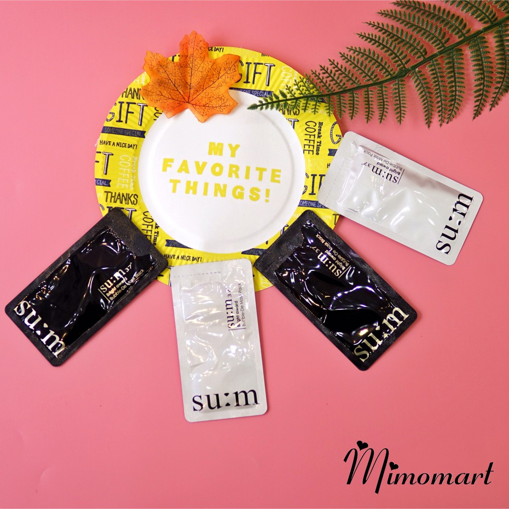Mặt Nạ Thải Độc SUM 37 BRIGHT AWARD BUBBLE-DE MASK