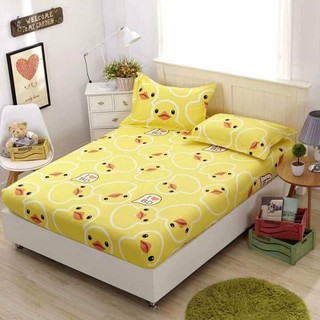 BỘ GA COTTON POLY VỊT VÀNG