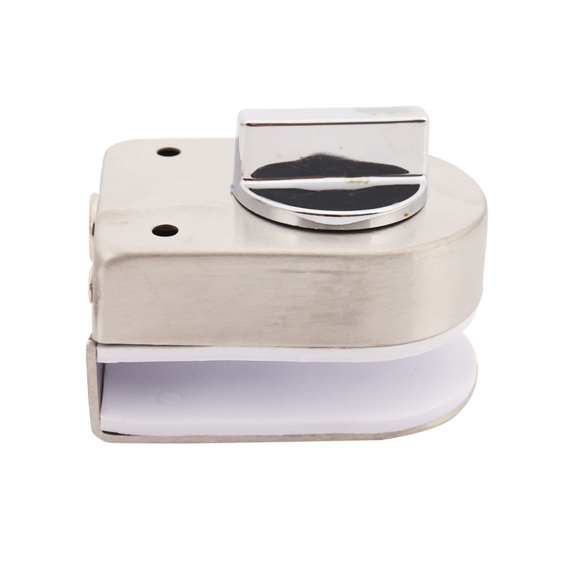 Bộ Khóa Cửa Kính Bằng Thép Không Gỉ Không Đục Lỗ Cho Phòng Tắm