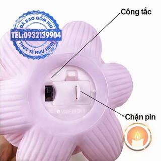 Đèn hoa sen đổi màu [KÈM SẴN PIN]