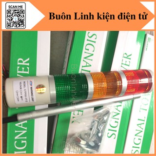 Đèn tháp 3 tầng không còi 24v, 220v