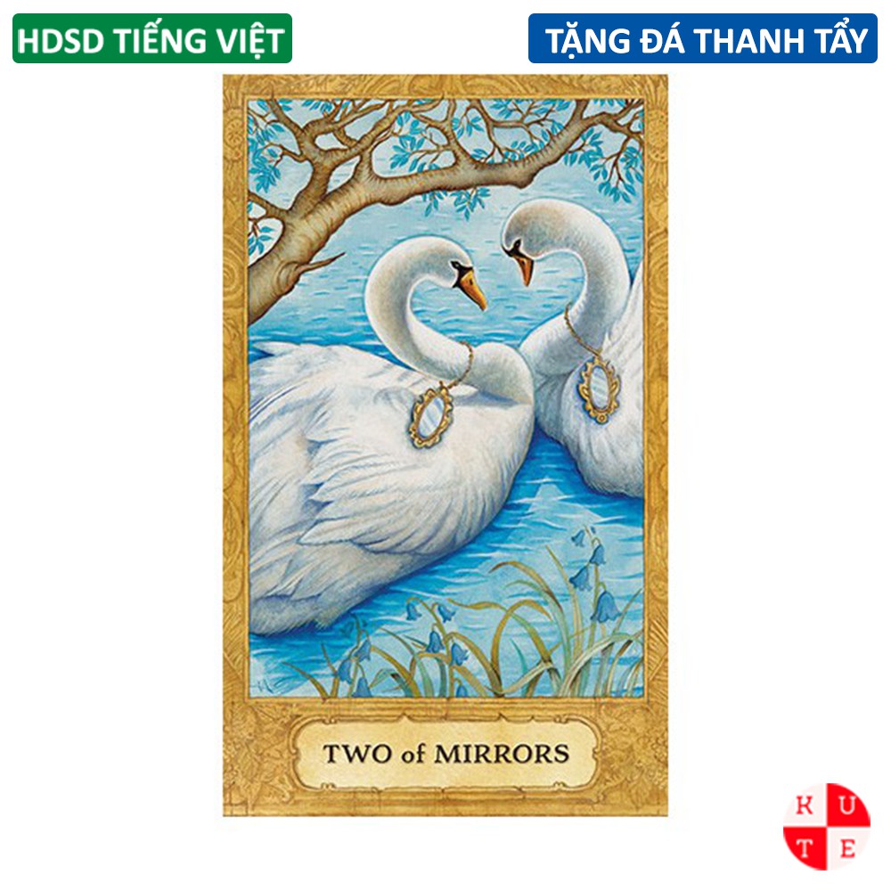 Bài Tarot ChrySalis 78 Lá Bài Tặng Hướng Dẫn Tiếng Việt Và Đá Thanh Tẩy C29