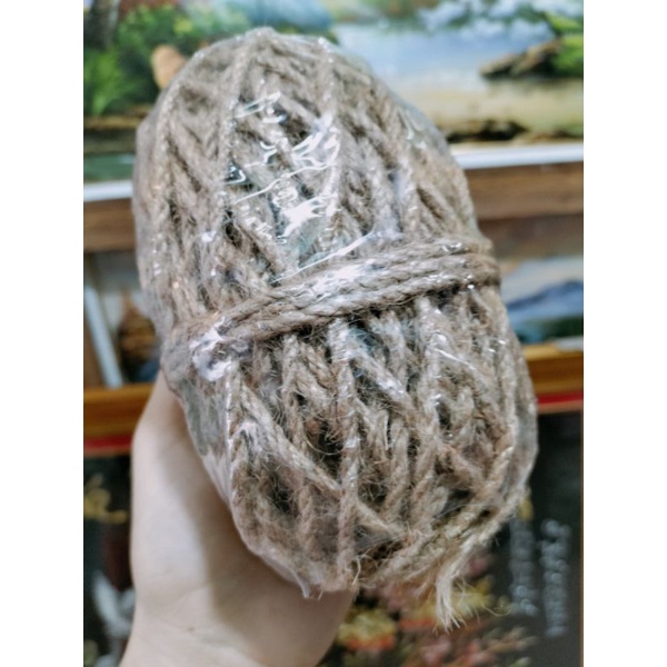 Cuộn dây thừng gai dây đay 3mm dài 60m làm handmade