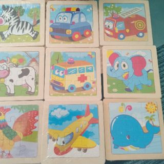 TRANH GỖ GHÉP HÌNH CHO BÉ