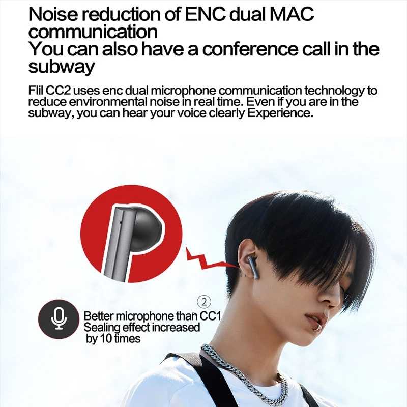 Tai nghe bluetooth FIIL CC2 TRUE WIRELESS - Chính hãng phân phối
