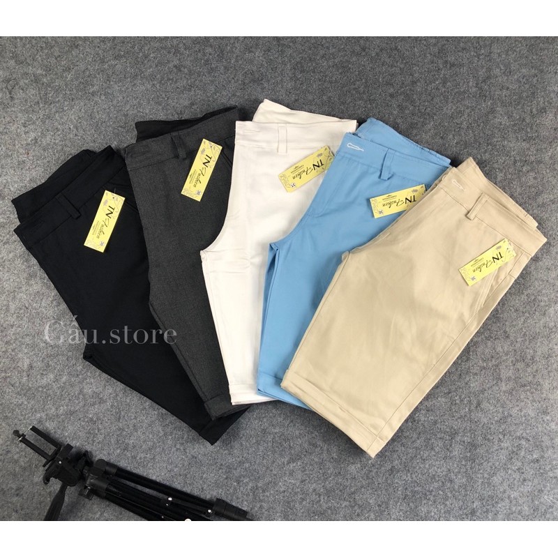 Quần short Nam kaki co giãn có Big Size, cực thoải mái ngày hè