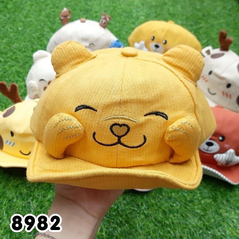 NÓN KẾT TRẺ EM NHIỀU MẪU DỄ THƯƠNG CHO BÉ TỪ 6M - 24M (3)