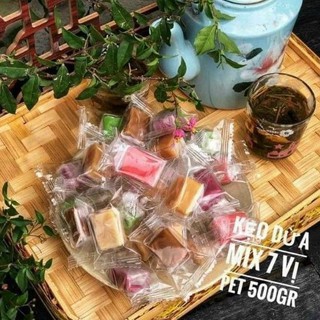 65k 500gr kẹo dừa mix 7 vị