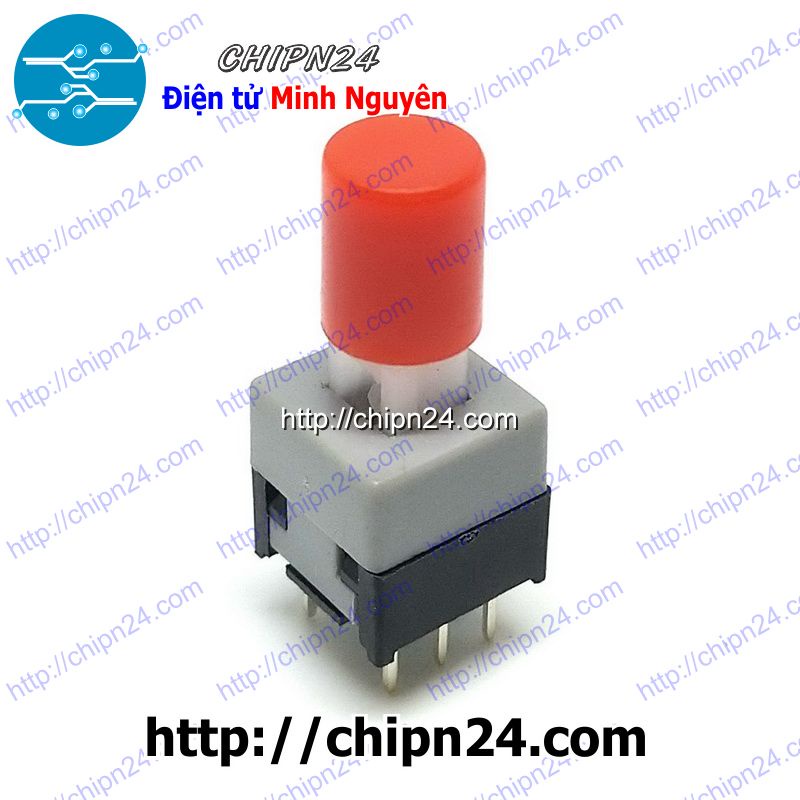 [10 CÁI] (KG1) Nắp chụp nút nhấn tự giữ cao 7mm