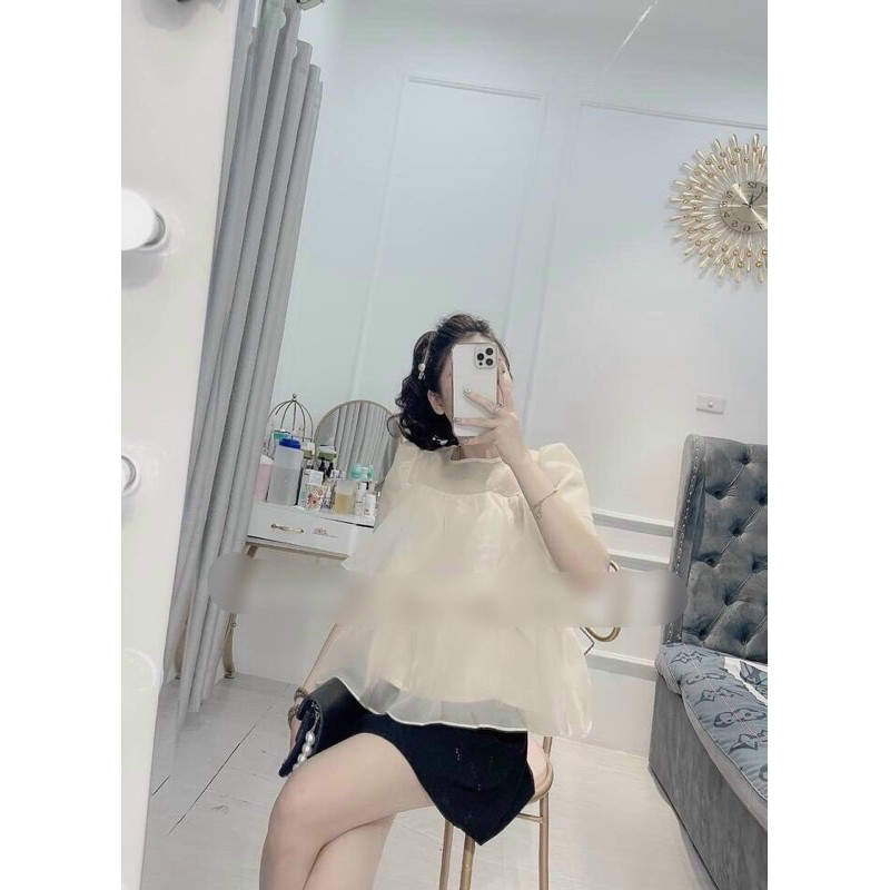 Áo babydoll von kiếng  2 màu