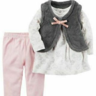 Set 3 chi tiết Carter's cho bé trai, bé gái 3-24m