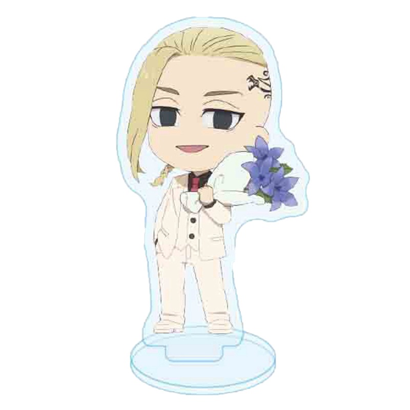 Mô hình sưu tập quạt đứng hóa trang nhân vật anime Tokyo Revengers bằng acrylic độc đáo