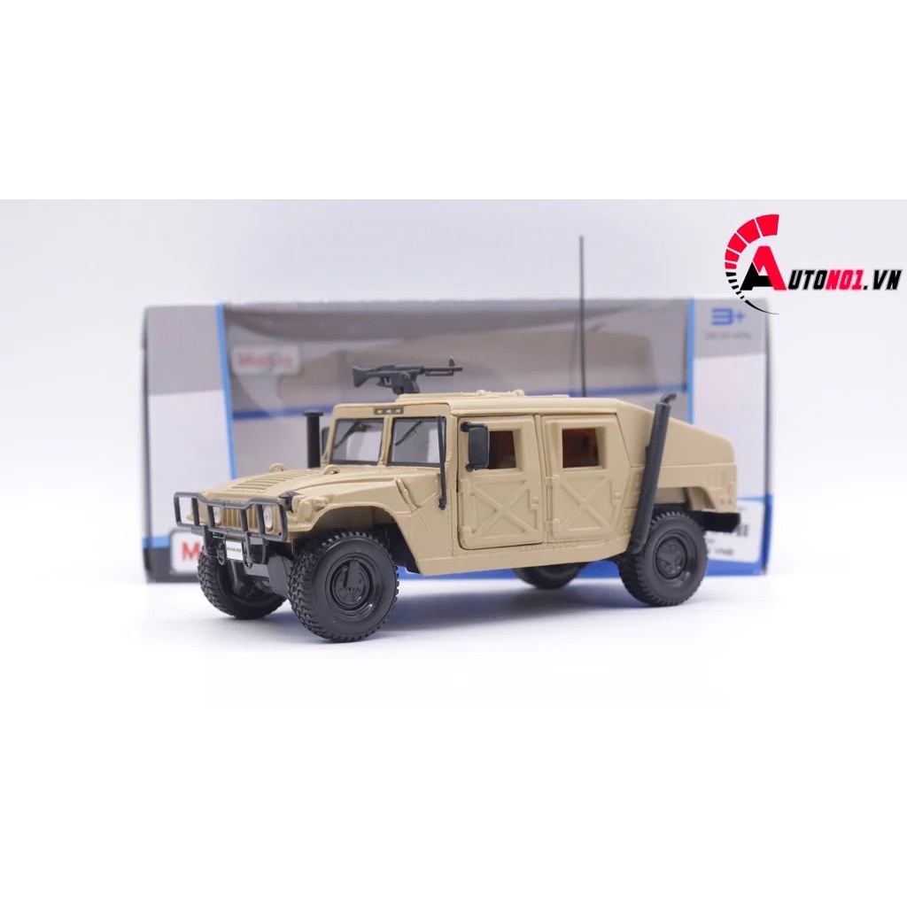 MÔ HÌNH XE BỌC THÉP QUÂN SỰ HUMMER HUMVEE 1:27 MAISTO 7696