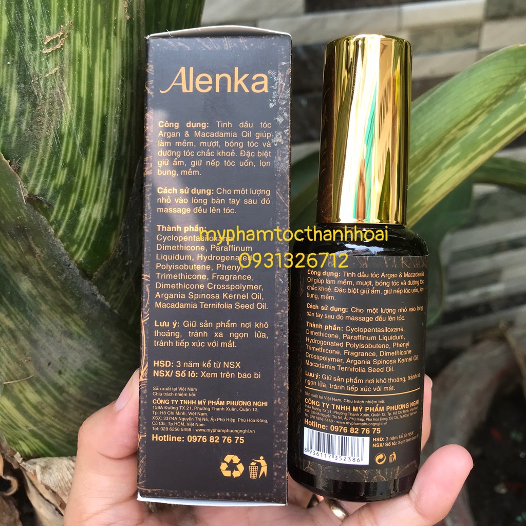 Tinh dầu dưỡng tóc, giữ nếp tóc uốn alenka hair serum | BigBuy360 - bigbuy360.vn