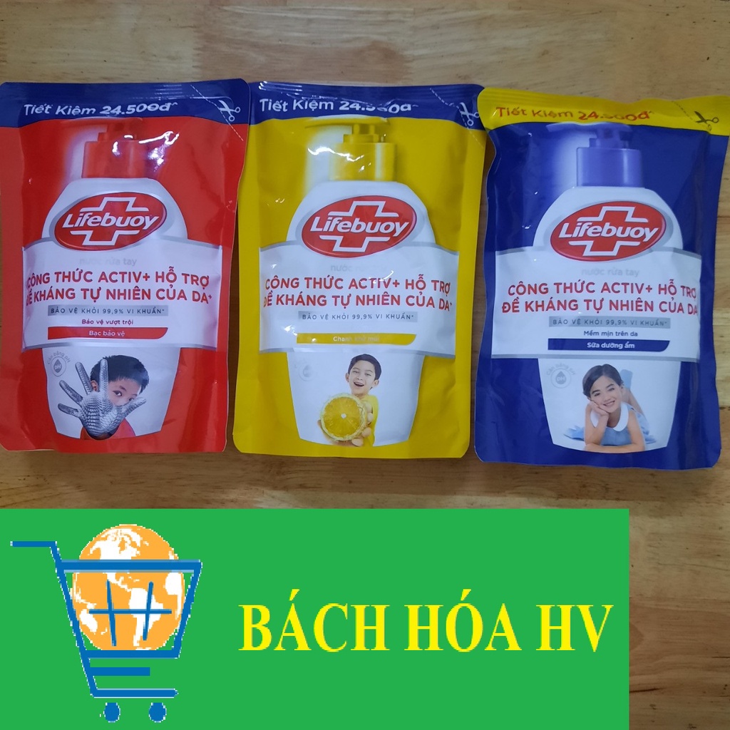 Combo 2 túi rửa tay LIFEBUOY 450g - BACH HOA HV