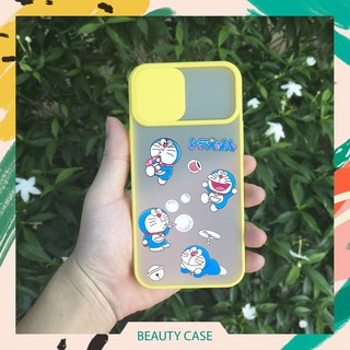 Ốp lưng iPhone 12/12 Mini/12 Pro/12 Pro Max in hình Doraemon (có nắp che camera)