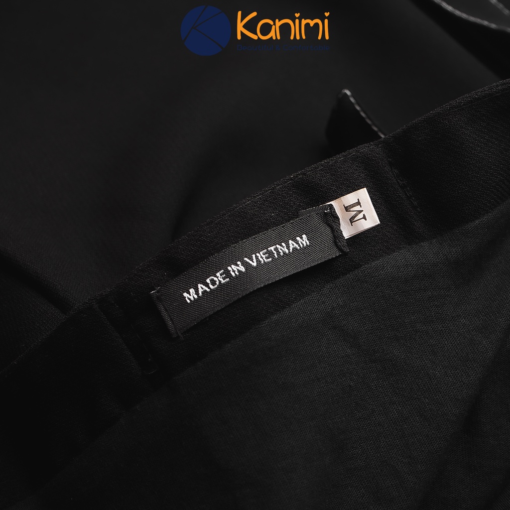 Chân váy chữ A trơn chỉ nổi đính nơ Zin99store, chân váy công sở lưng cao cá tính siêu đẹp | BigBuy360 - bigbuy360.vn