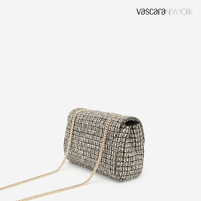 Túi Đeo Chéo Vải Tweed