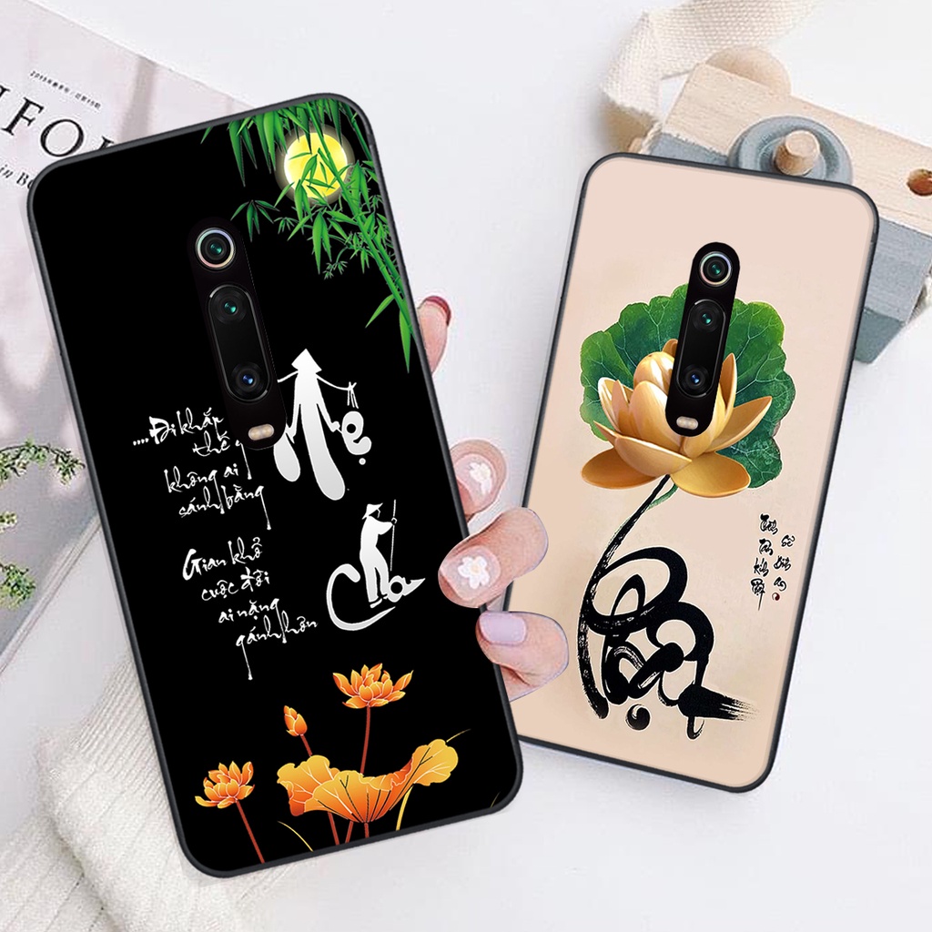 Ốp lưng Xiaomi MI 9T/ MI 9T PRO / REDMI K20 / K20 PRO in hình chữ tài chữ lộc, Cha Mẹ, bình an SIÊU ĐẸP