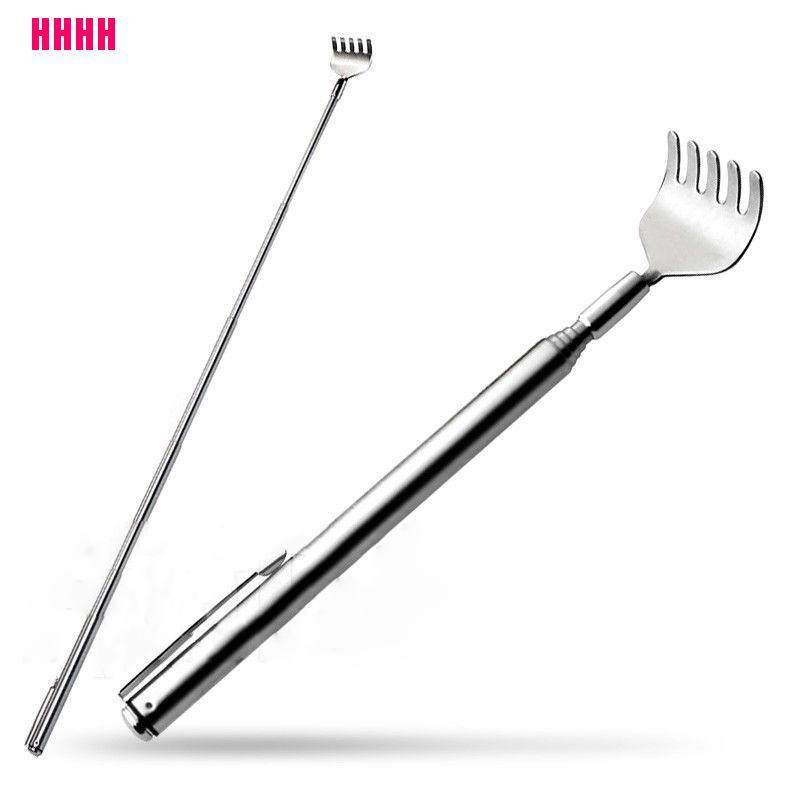 (Hàng Mới Về) Cây Gãi Lưng Bằng Thép Không Gỉ Có Thể Mở Rộng