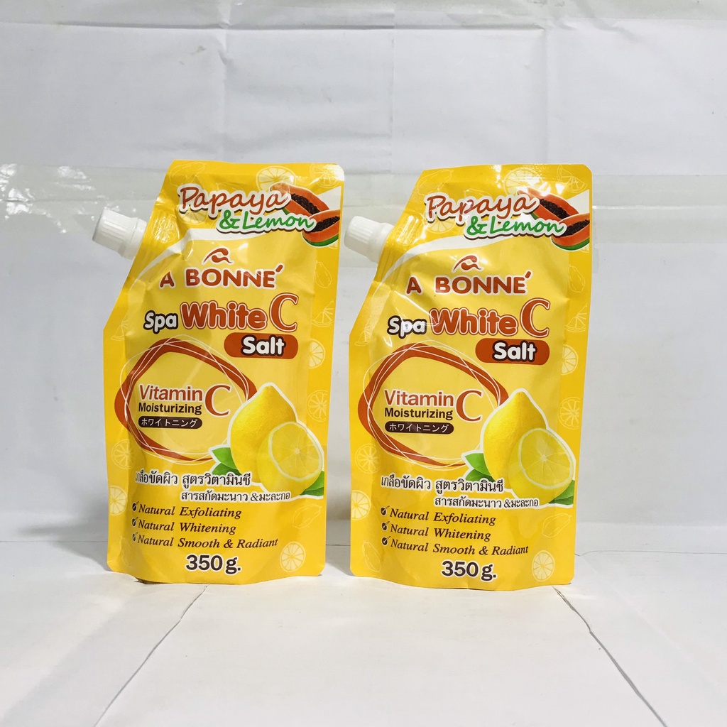Muối tắm sữa bò tẩy tế bào chết A Bonne Spa Milk Salt 350g Thái Lan