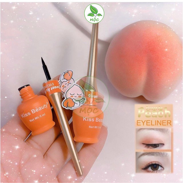 Bút Kẻ Mắt Sweet As Peach Eyeliner Của Kiss Beauty